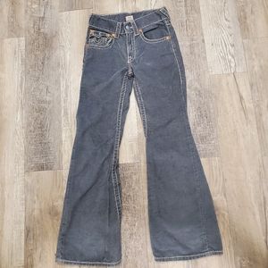True Religion Grey Jeans, Size 12(Girls)